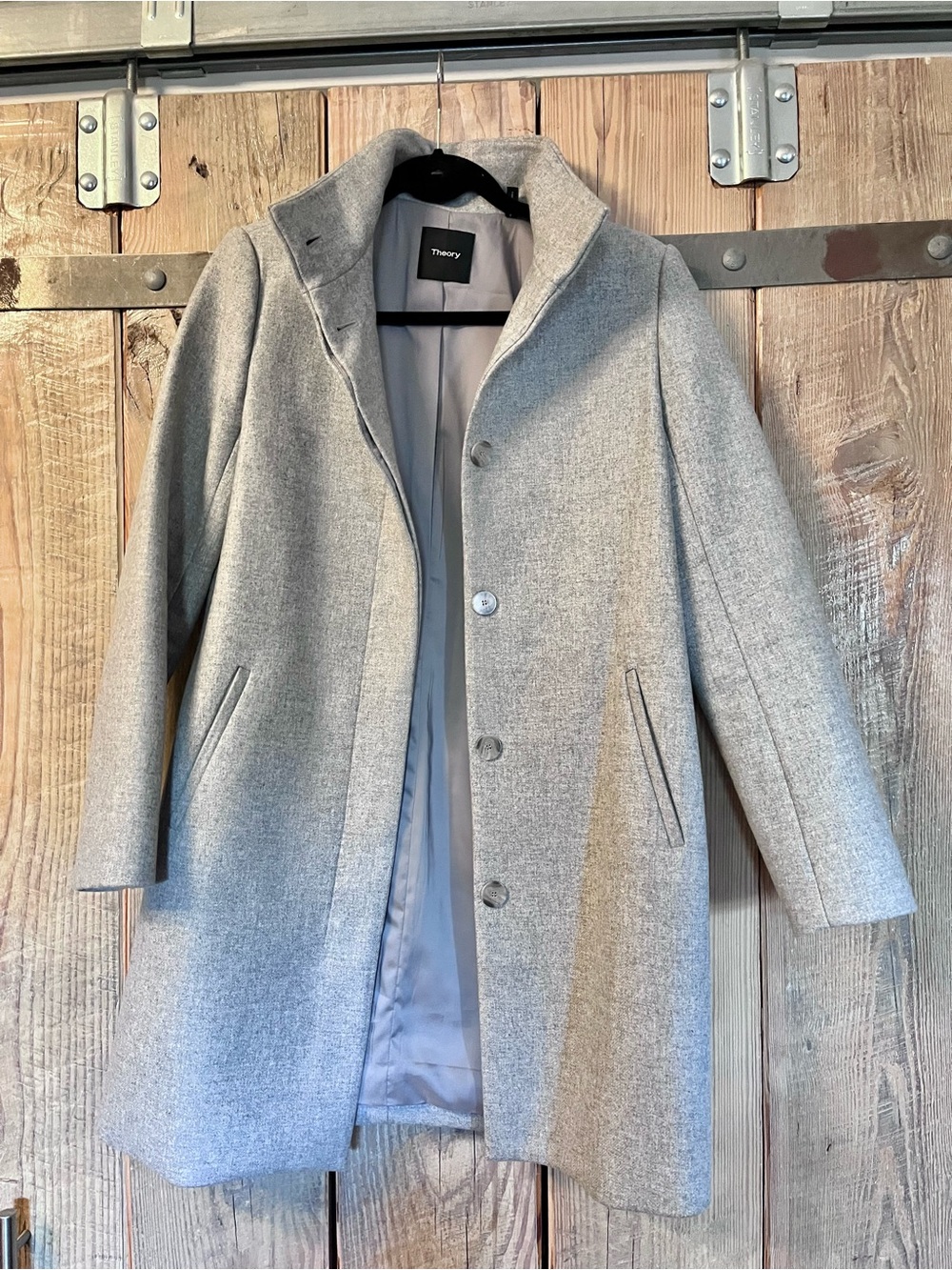 EUC Theory wool coat